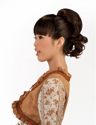 Wigs2you 馬尾 日本正品 中長款卷髪馬尾夾 蓬松WS-5005-CB 